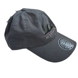 NWT Zephyr Medium Gray Montana "Twilight Shores" Ball Cap OS